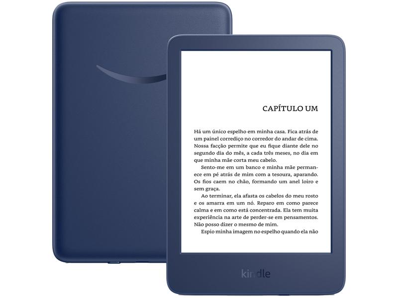 Kindle 11ª Geração Amazon 6” 16GB 300 ppi - Wi-Fi Luz Embutida